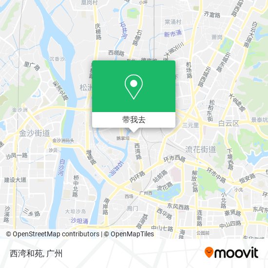 西湾和苑地图