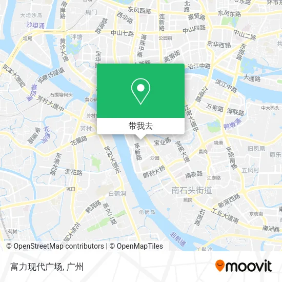 富力现代广场地图