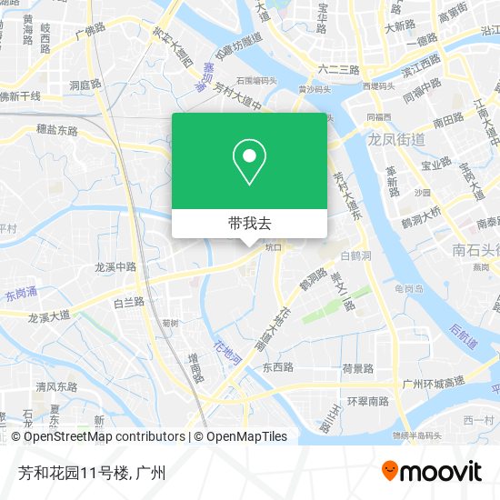 芳和花园11号楼地图