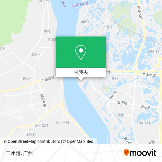 三水港地图