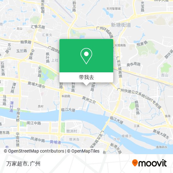 万家超市地图