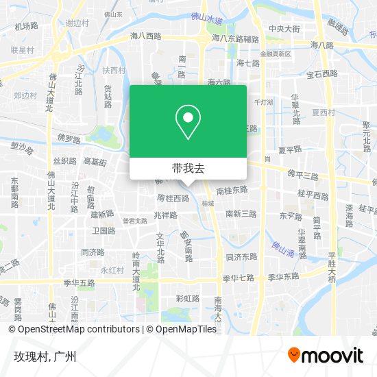 玫瑰村地图