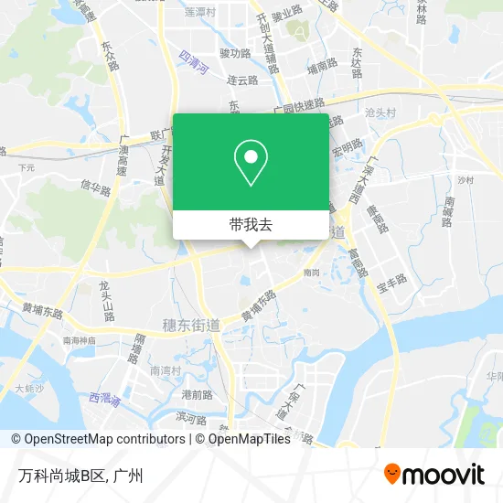万科尚城B区地图