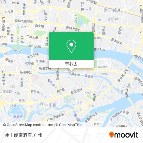 南丰朗豪酒店地图