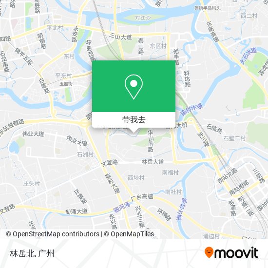 林岳北地图