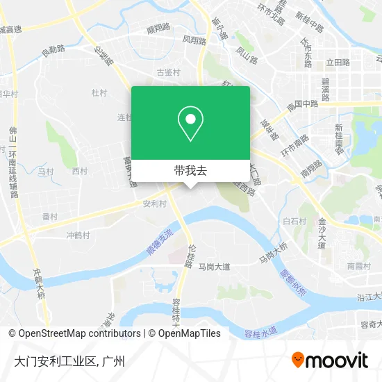 大门安利工业区地图