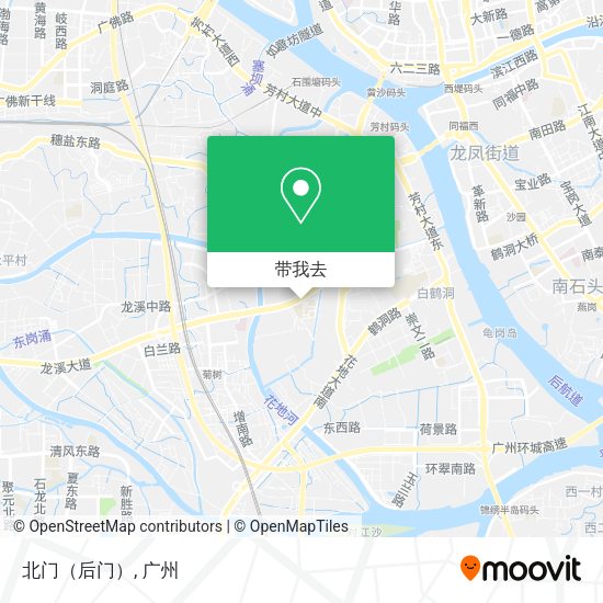 北门（后门）地图