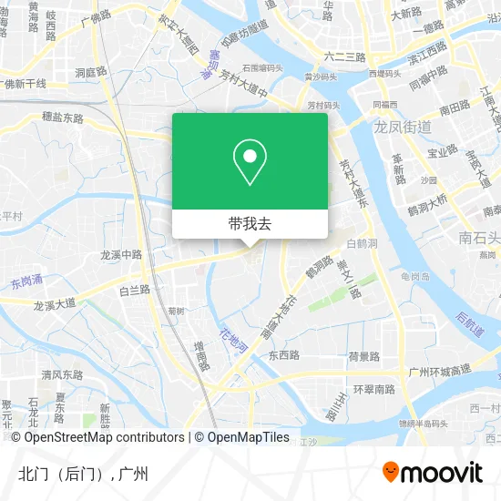 北门（后门）地图