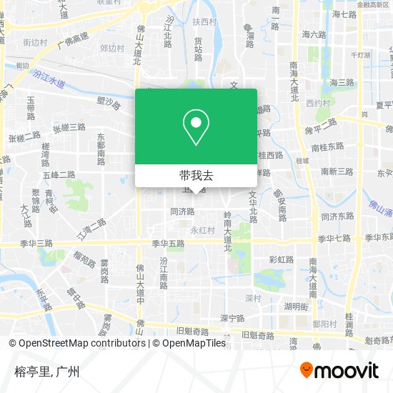 榕亭里地图