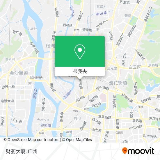 财荟大厦地图