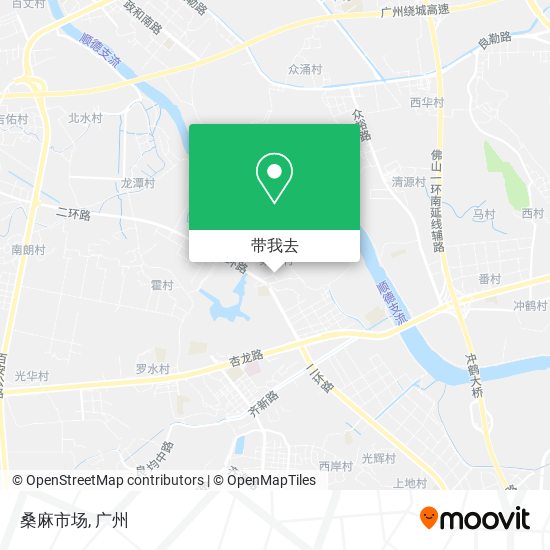 桑麻市场地图