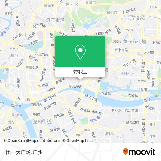 团一大广场地图
