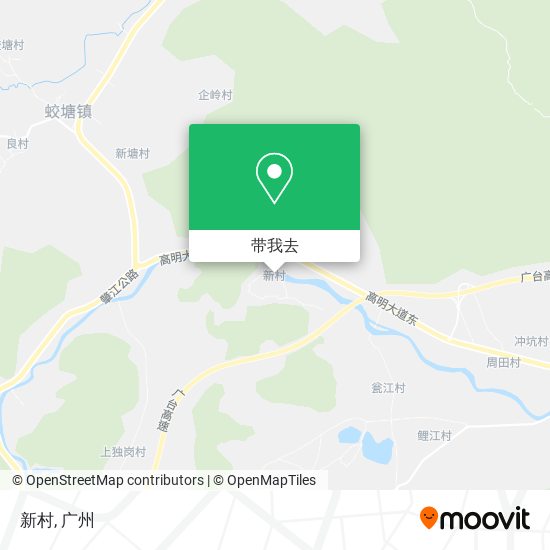 新村地图