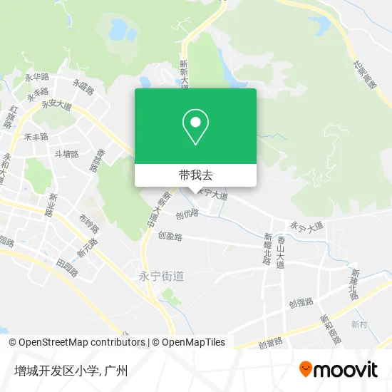 增城开发区小学地图