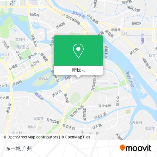东一城地图