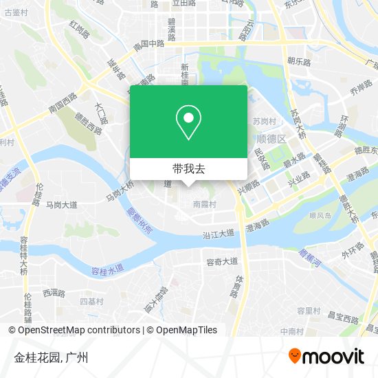 金桂花园地图