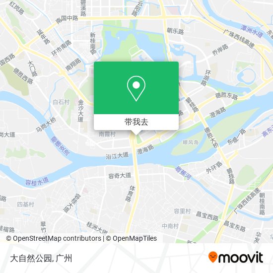 大自然公园地图