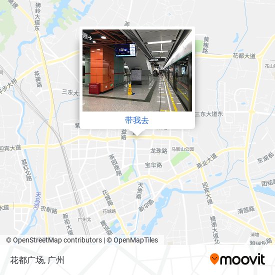 花都广场地图