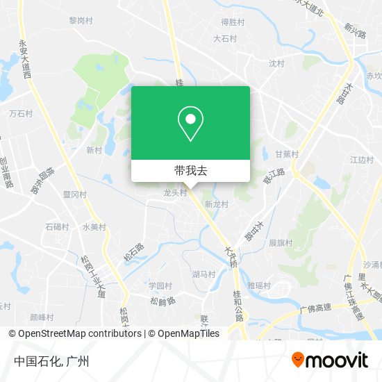 中国石化地图