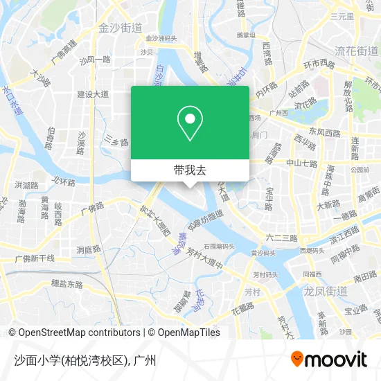 沙面小学(柏悦湾校区)地图