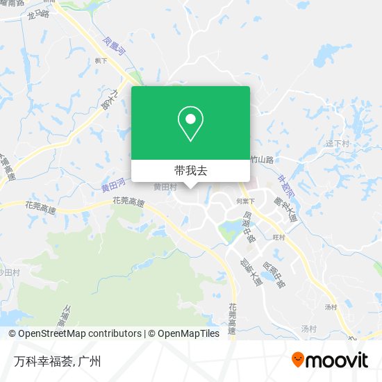 万科幸福荟地图