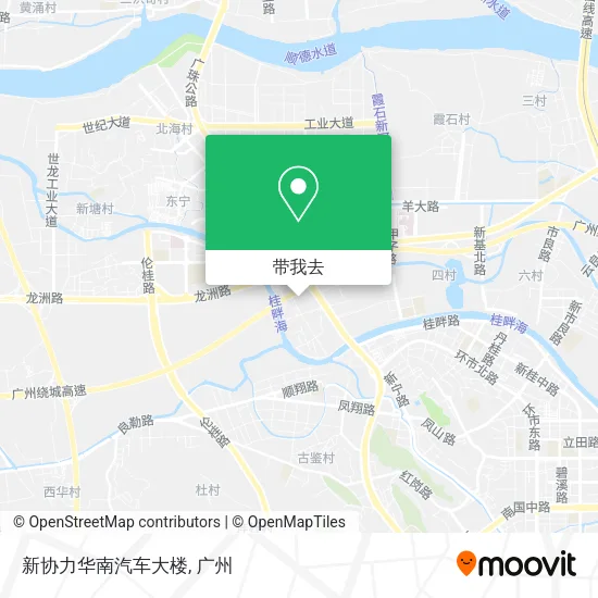 新协力华南汽车大楼地图