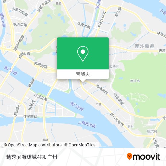 越秀滨海珺城4期地图