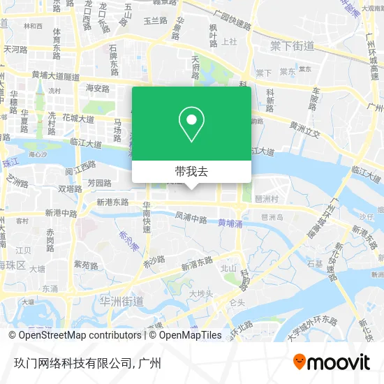 玖门网络科技有限公司地图