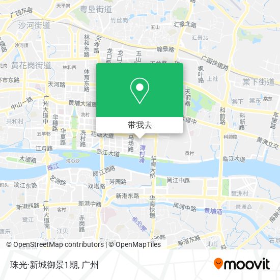 珠光·新城御景1期地图