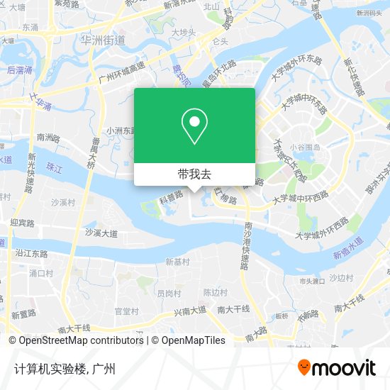 计算机实验楼地图