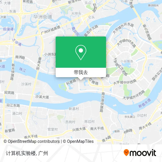 计算机实验楼地图