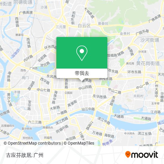 古应芬故居地图
