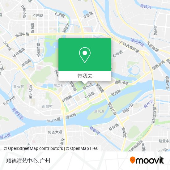 顺德演艺中心地图