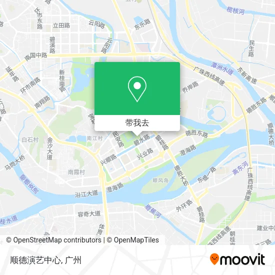 顺德演艺中心地图