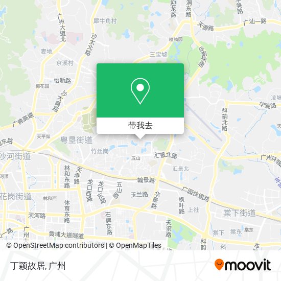 丁颖故居地图