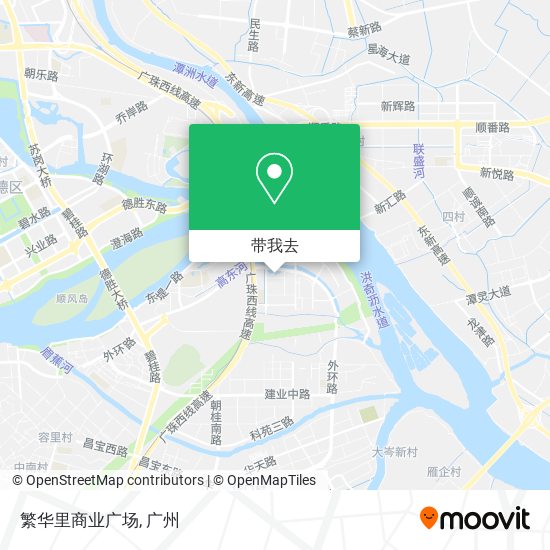 繁华里商业广场地图