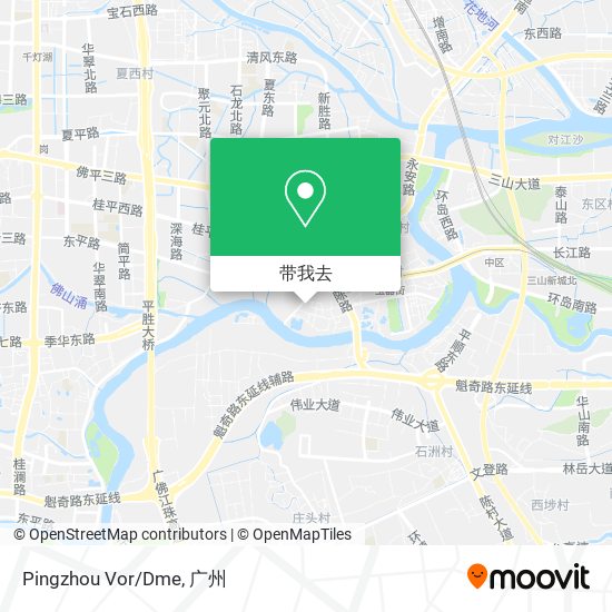 Pingzhou Vor/Dme地图