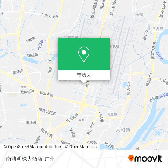 南航明珠大酒店地图
