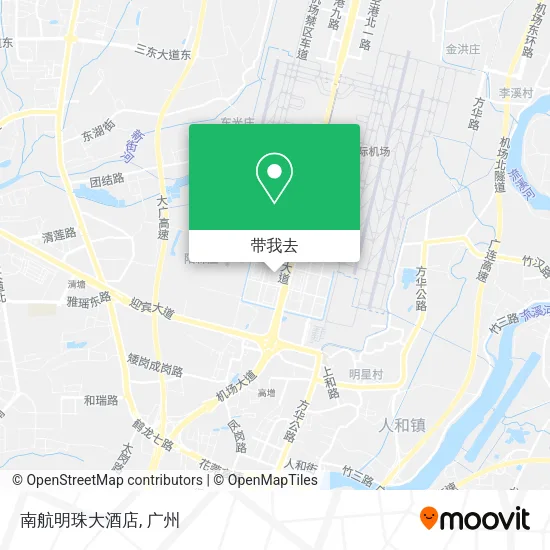 南航明珠大酒店地图