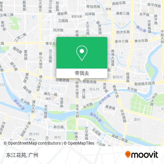 东江花苑地图