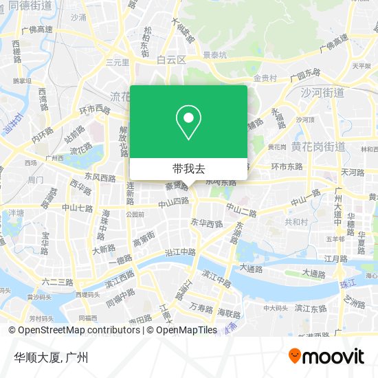 华顺大厦地图