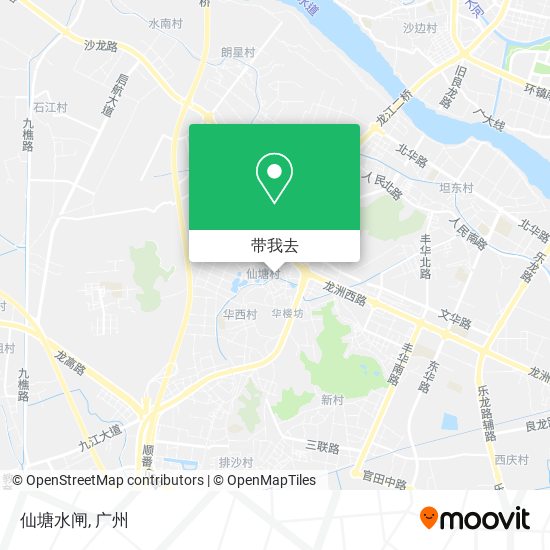 仙塘水闸地图