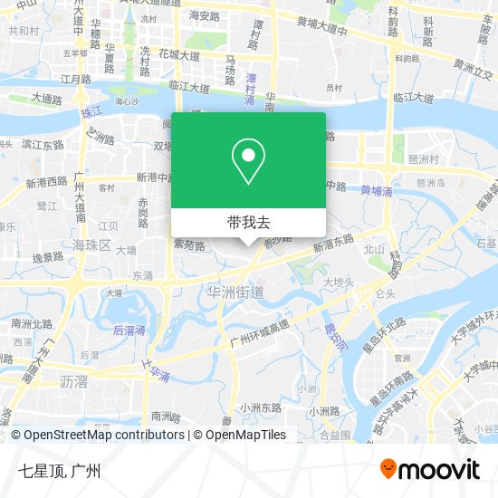 七星顶地图