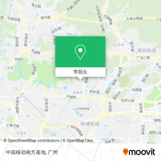 中国移动南方基地地图