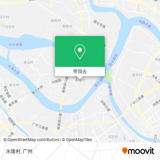 永隆村地图
