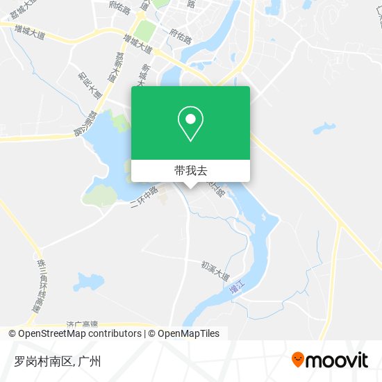 罗岗村南区地图