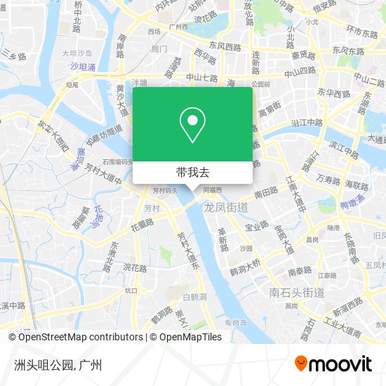 洲头咀公园地图