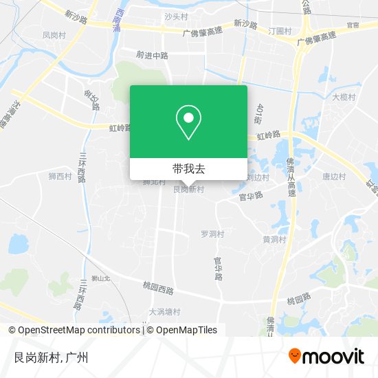 艮岗新村地图