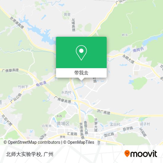 北师大实验学校地图