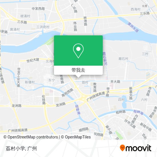 荔村小学地图